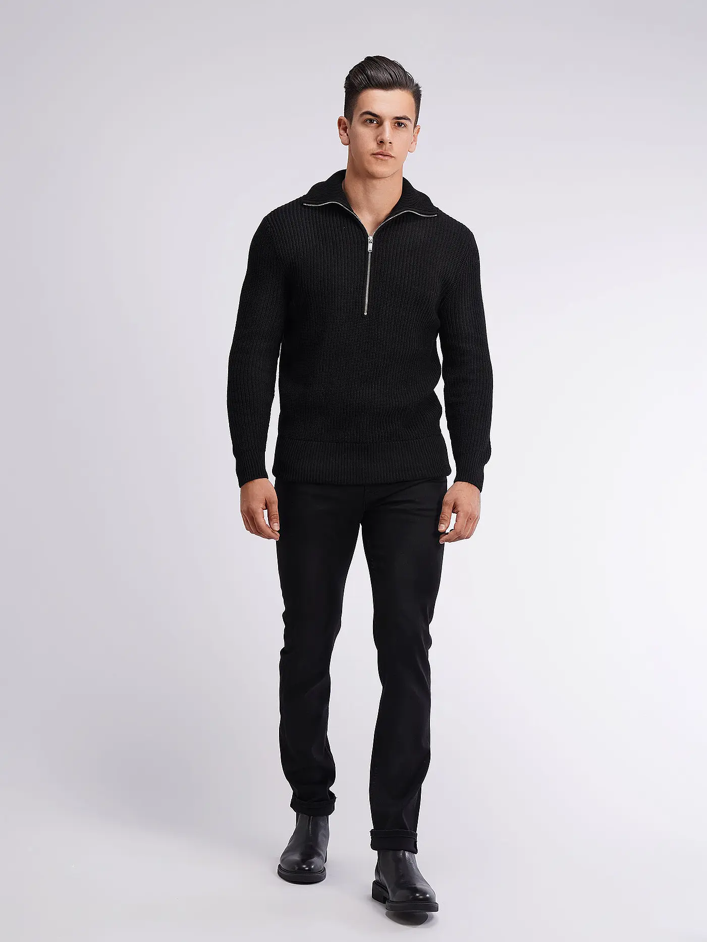 BOSS | Jeans Slim Fit DELAWARE | schwarz